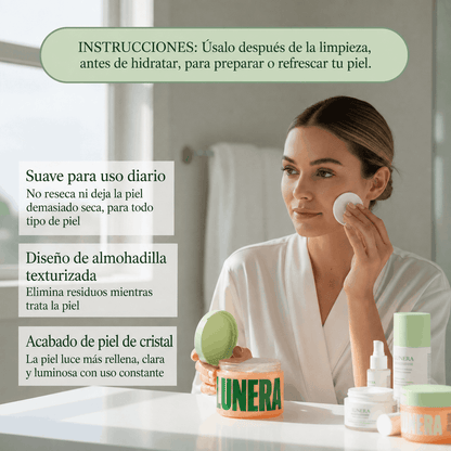 Pads Tónicos Renovadores y Rejuvenecedores