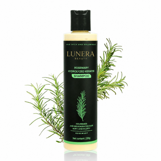 Champú orgánico de romero para el crecimiento del cabello
