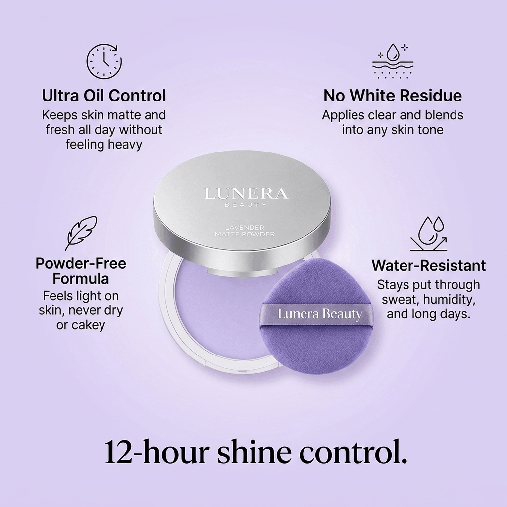 Lavender Matte Powder