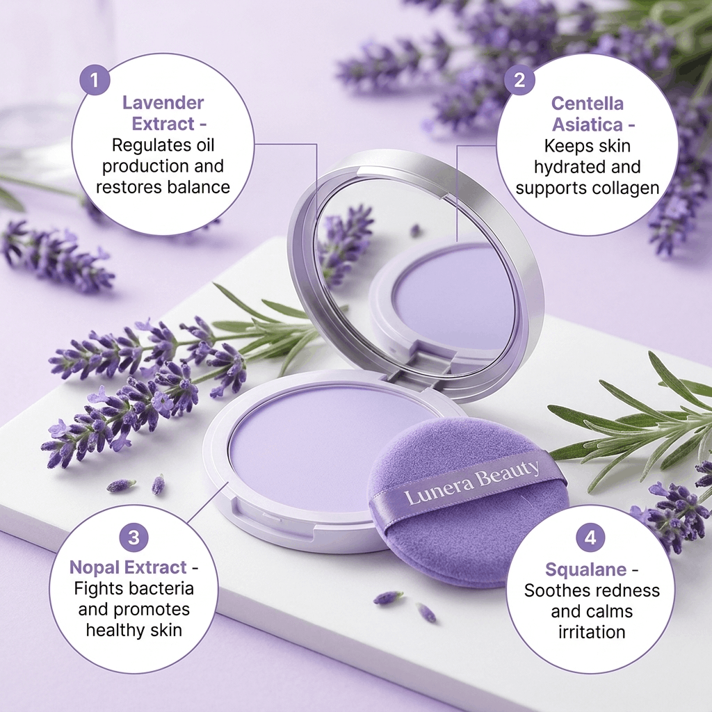 Lavender Matte Powder